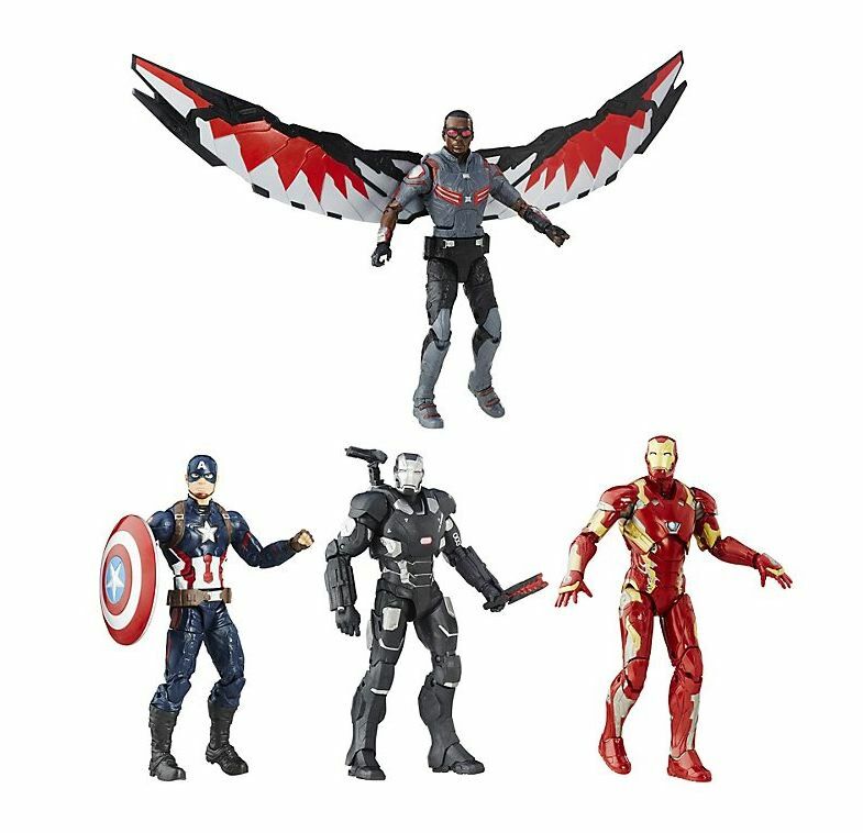 marvel legends civil war 4 pack